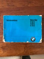 Handleiding betriebsanleitung BMW R50/5 R60/5 R75/5, Motoren, Handleidingen en Instructieboekjes, Ophalen of Verzenden, BMW