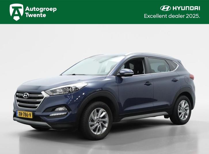 Hyundai Tucson 1.6 GDi Comfort | Navi | Cruise control | Cam, Auto's, Hyundai, Bedrijf, Tucson, ABS, Achteruitrijcamera, Adaptieve lichten