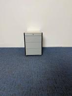 1 x Ladeblok Gispen, aluminium, pennenlade & 3 lades, Ophalen, Minder dan 50 cm, Gebruikt, 3 of 4 laden