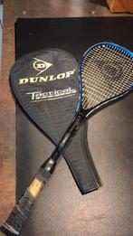 Dunlop squash racket met hoes, Ophalen, Gebruikt, Met hoes