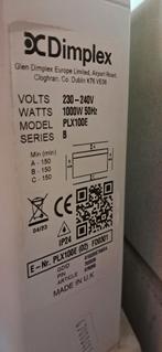 Dimplex PLX 100E Convector 1000 W Wit Bieden, Ophalen, 30 tot 80 cm, Kachel, Minder dan 60 cm