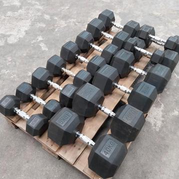 Hexa dumbells set  5 kilo tot 40 kilo  beschikbaar voor biedingen