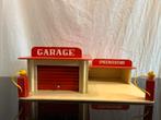 Vintage Houten Garage met Smeerstation, Ophalen of Verzenden