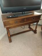 Oud eiken tv tafel/meubel., Huis en Inrichting, Ophalen, Gebruikt, 25 tot 50 cm, Minder dan 100 cm