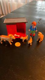 Playmobil 6134 - Golden Retriever met Puppy's, Ophalen of Verzenden, Zo goed als nieuw, Complete set