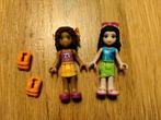 Lego Friends minifigs Andrea en Emma, Ophalen of Verzenden, Zo goed als nieuw, Losse stenen, Lego