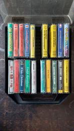 Casettebandjes kerst (17x) en sinterklaas (2x) in koffertje, Gebruikt, 2 t/m 25 bandjes, Overige genres, Ophalen of Verzenden