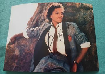 Marlon Jackson handtekening gesigneerde foto 20x15cm  beschikbaar voor biedingen