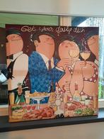 Canvas dikke dames van van Leersum, Antiek en Kunst, Kunst | Schilderijen | Abstract, Ophalen of Verzenden