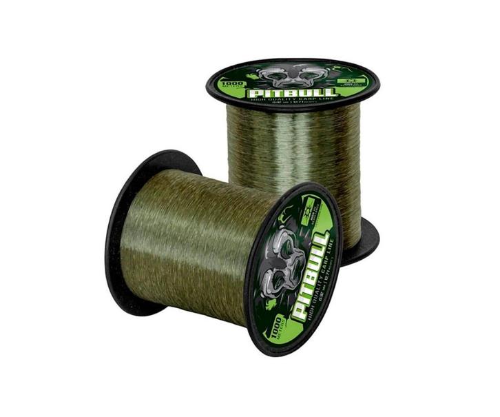 Carp Zoom Pitbull Nylon 1000 Meter (2 Varianten), Watersport en Boten, Hengelsport | Karpervissen, Nieuw, Werphengel, Ophalen of Verzenden