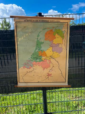 Wandkaart nederland beschikbaar voor biedingen
