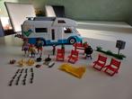 Playmobil mobilhome (camper) met familie - 70088, Ophalen of Verzenden, Zo goed als nieuw, Complete set