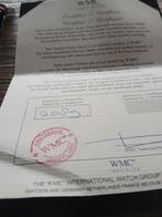 Te koop collectors item, Leer, Staal, Polshorloge, Zo goed als nieuw