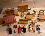 Poppenhuis meubels en popjes, Verzamelen, Ophalen of Verzenden, Gebruikt