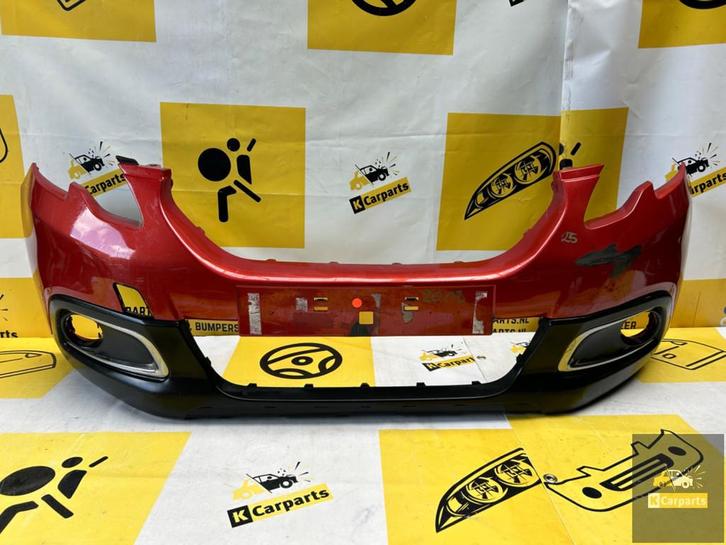 Peugeot 2008 Voorbumper 2013-2016 Bumper 9802521077, Auto-onderdelen, Carrosserie en Plaatwerk, Bumper, Peugeot, Voor, Gebruikt