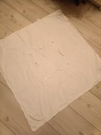 WIT KATOENEN KLEEDJE, Huis en Inrichting, Keuken | Textiel, Ophalen of Verzenden, Zo goed als nieuw, Wit, Tafelkleed of Tafelzeil