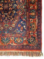 Vintage oosters wol Tafelkleed Persia floral 136x203cm, Gebruikt, 100 tot 150 cm, 200 cm of meer, Ophalen of Verzenden