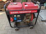 5KW 380/220V diesel generator set, Doe-het-zelf en Verbouw, Aggregaten, Ophalen, Gebruikt, Dieselolie