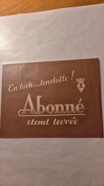 Sigarenbanden ABONNE, Ophalen, Sigarenbandjes
