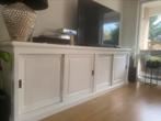 Mooi wit massief dressoir, Ophalen, Zo goed als nieuw, 200 cm of meer