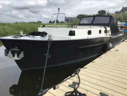 Voormalig werkscheepje, geheel gerestaureerd in 2018,, Watersport en Boten, Motorboten en Motorjachten, Gebruikt, Staal, 9 tot 12 meter