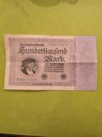 100.000 Mark Biljet - Duitsland 1923, Ophalen of Verzenden