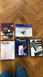 Piano boeken, Gebruikt, Ophalen of Verzenden