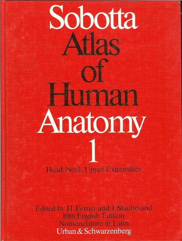 SOBOTTA Atlas of Human Anatomy Part 1: head, neck, upper, Boeken, Wetenschap, Zo goed als nieuw, Natuurwetenschap, Ophalen of Verzenden