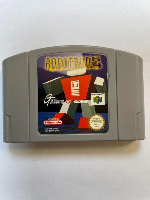 Robotron 64 met garantie, Spelcomputers en Games, Games | Nintendo 64, Zo goed als nieuw, Racen en Vliegen, 1 speler, Vanaf 3 jaar