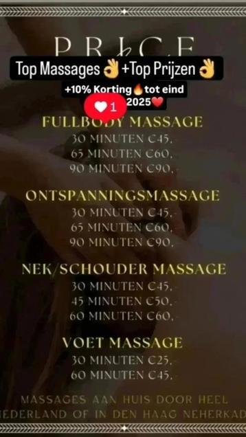 % Best Masseur !! ( Den Haag ) Relaxed +Sport &Voet massages beschikbaar voor biedingen