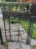 Mooie Tuindeuren - IJzeren Sierhekwerk, Met poort, Gebruikt, Ophalen of Verzenden, Sierhekwerk
