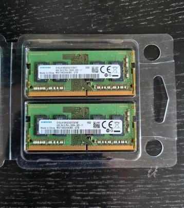 2 x Samsung So-Dimm 4 GB DDR4-2666 (8 GB) beschikbaar voor biedingen