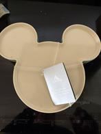 Disney Mickey mouse plastic borden set, Verzamelen, Ophalen of Verzenden, Mickey Mouse, Zo goed als nieuw, Beeldje of Figuurtje