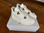 Nike Jordan 4 Retro Metallic Gold maat 42,5, Ophalen of Verzenden, Nieuw, Wit, Sneakers of Gympen