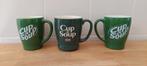 3 cup a spup mokken, Ophalen of Verzenden, Overige stijlen, Kop(pen) en/of Schotel(s)