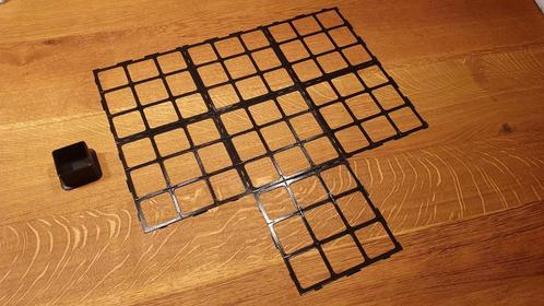 Carcassonne grid tiles uitbreiding (12 tiles + houder), Hobby en Vrije tijd, Gezelschapsspellen | Bordspellen, Nieuw, Ophalen of Verzenden