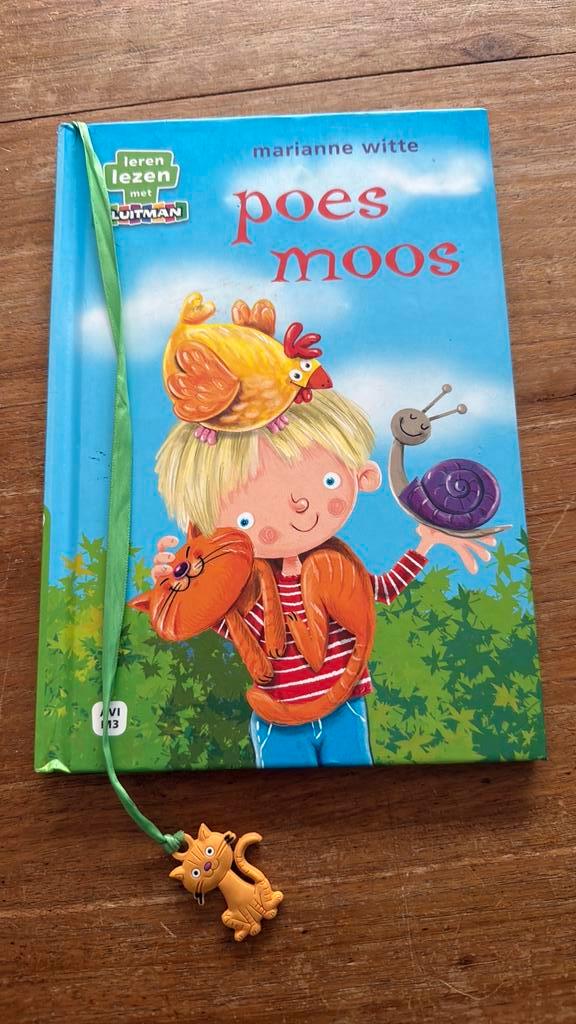 Marianne Witte - Poes Moos, Boeken, Kinderboeken | Jeugd | onder 10 jaar, Zo goed als nieuw, Fictie algemeen, Ophalen of Verzenden