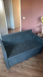 Tuinbankje gratis af te halen, Ophalen, Kunststof, Gebruikt, 100 tot 150 cm