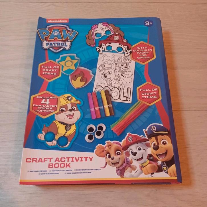 NIEUW PAW PATROL CRAFT ACTIVITY BOOK SET, Hobby en Vrije tijd, Knutselen, Nieuw, Overige typen, Ophalen of Verzenden