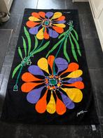 Badstof/velours badlaken 90x175,nieuw!(De Bijenkorf), Ophalen of Verzenden, Nieuw, Zwart, Handdoek