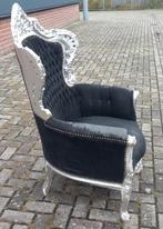 Barok fauteuil, Huis en Inrichting, Fauteuils, Ophalen, Gebruikt, 75 tot 100 cm, Stof
