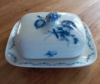 Botervloot porselein met blauwe details, Huis en Inrichting, Keuken | Servies, Overige typen, Ophalen of Verzenden, Zo goed als nieuw