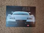 Autofolder Audi Avus Quattro, Verzenden, Zo goed als nieuw, Audi