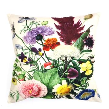 Kussenhoes wilde bloemen | 45 x 45 cm beschikbaar voor biedingen