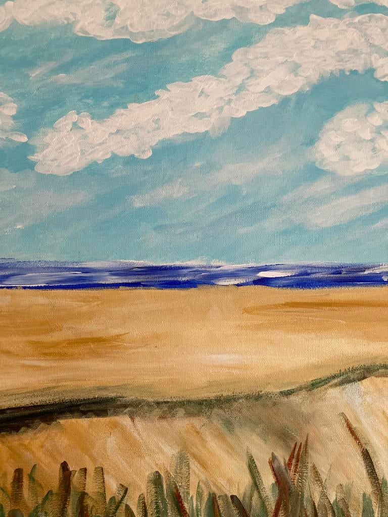 Strand Schilderij, Ophalen of Verzenden