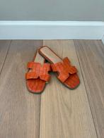 Slippers sandalen oranje 39, Kleding | Dames, Schoenen, Ophalen of Verzenden, Zo goed als nieuw, Oranje