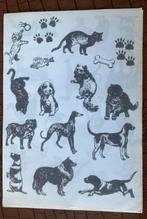 Honden en katten, Hobby en Vrije tijd, Stempelen, Ophalen, Gebruikt, Clearstamp