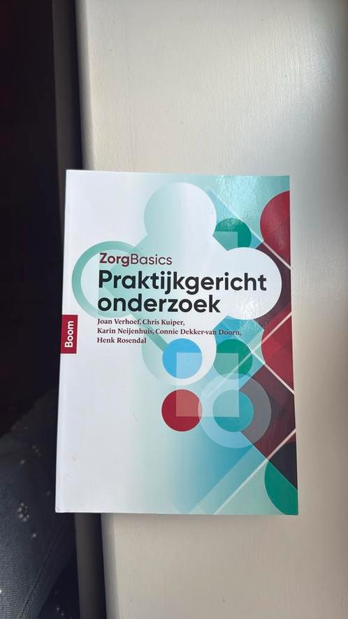 Chris Kuiper - Zorgbasics praktijkgericht onderzoek, Boeken, Gezondheid, Dieet en Voeding, Zo goed als nieuw, Ophalen of Verzenden