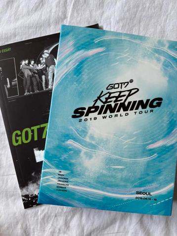 Kpop Got7 Keep Spinning world tour dvd + tourlog beschikbaar voor biedingen