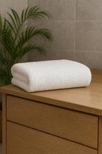 Partij handdoeken witte badhanddoeken 70x140cm, NHP International, Sales@nhp-international.com, Wit, Handdoek